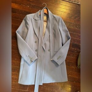 Light Blue structured Blazer
